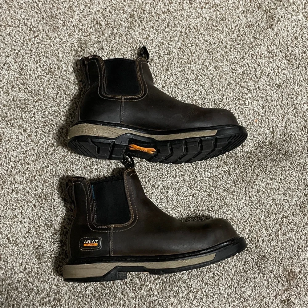 Ariat Chelsea Waterproof Steel Toe Work Boot
